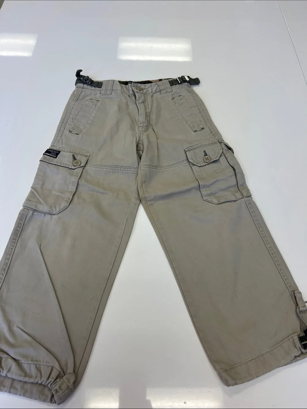 Boys Safari cargo pant size. Sz 6